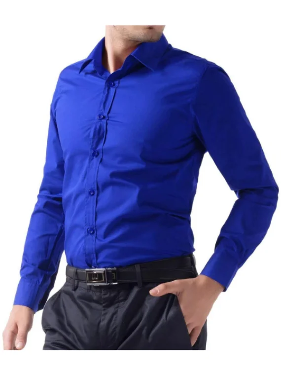 Men's Executive Formal Shirt Royal Blue