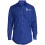 Black Curve Hem Shirt with Custom Logo Embroidery