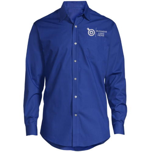 Royal Blue Mark Curve Shirt