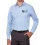Executive Blue Custom Logo Shirt