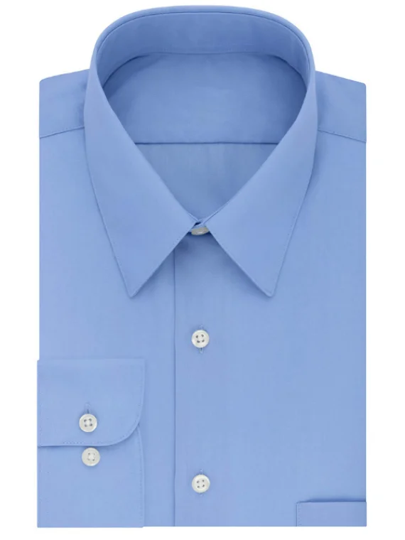 Executive Blue Custom Logo Shirt