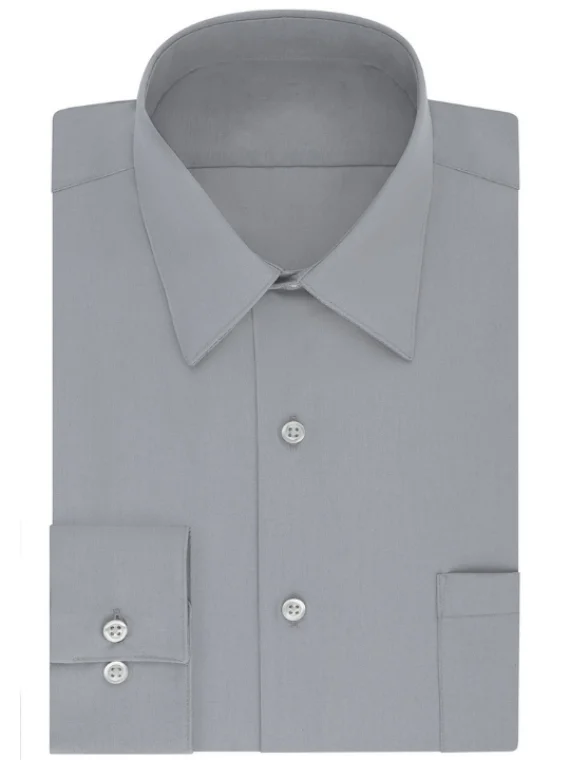 Men's Perfect Dress Shirt Gray