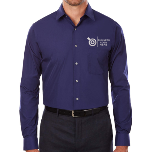 Men's Perfect Dress Shirt Navy Blue