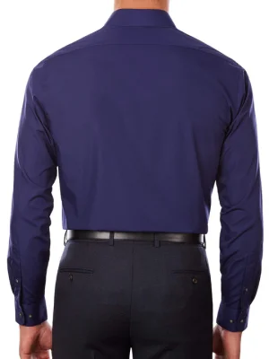 Men's Perfect Dress Shirt Navy Blue