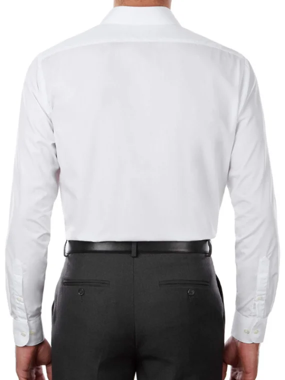 Executive White Custom Logo Shirt