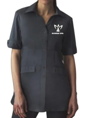 Classic Button Spa Top