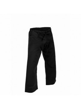 black karate uniform trouser