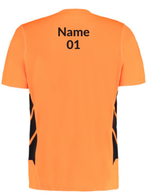 Personalized Dual Tone Sport T-Shirt Stylish Pattern