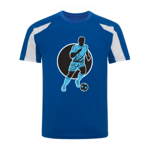 Dual Tone Customized Sports T-Shirt Shoulder Strip