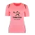 Women's Customized Sports Pink T-Shirt Pink
