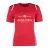 Women's Customized Sports Pink T-Shirt Red