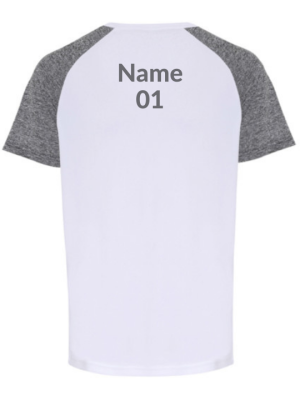 Customized Unisex Dual Tone Sports T-Shirt Customized Unisex Dual Tone Sports T-Shirt