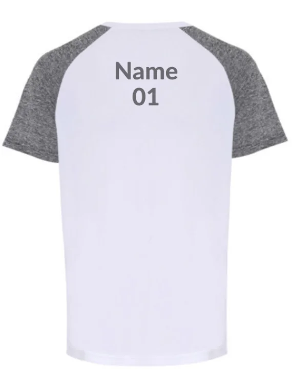 Customized Unisex Dual Tone Sports T-Shirt Customized Unisex Dual Tone Sports T-Shirt