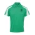 Unisex Polo Shoulder Striped Customized Sports T-Shirt – Green Apple Green