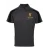 Unisex Polo Shoulder Striped Customized Sports T-Shirt – Green Dark Gray