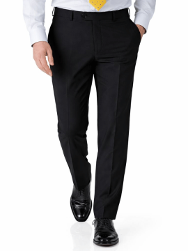 Tailored Corporate Trousers - Black