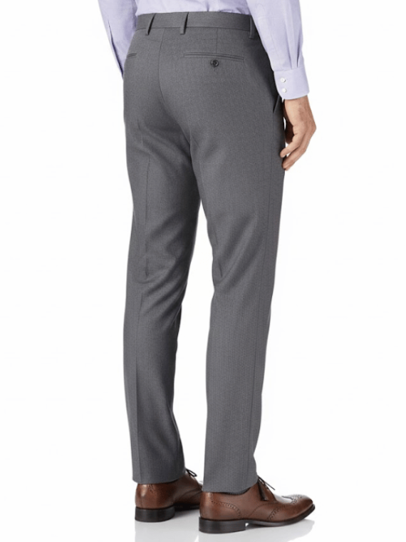 Smart Fit Corporate Trousers - Grey