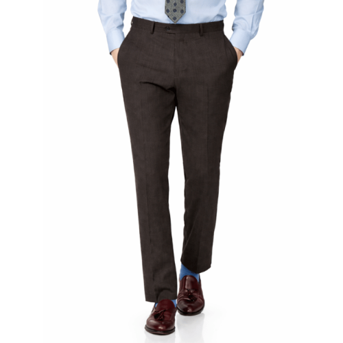 Brown Stripe Workwear Trouser