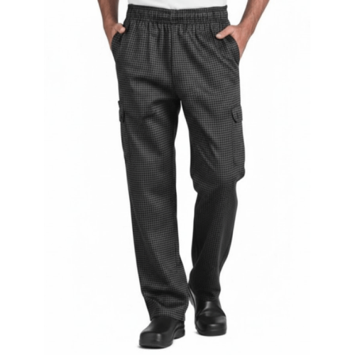 Pro Chef Elastic Fit Pants – Black