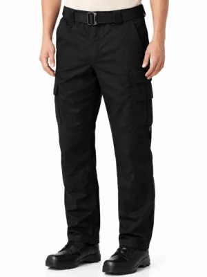 SecurePro Black Security Guard Duty Pant