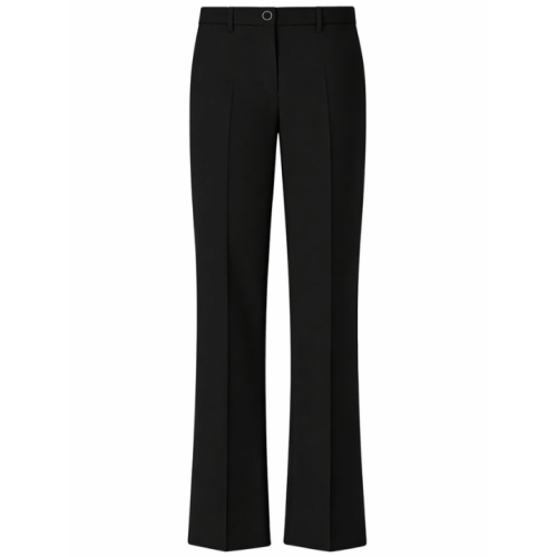 Elite Bootcut Office Pants – Black