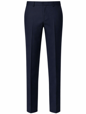 Elite Navy Blue Corporate Women Trouser