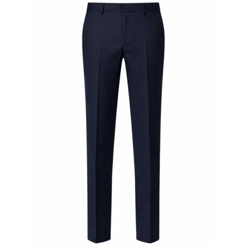 Elite Navy Blue Corporate Women Trouser