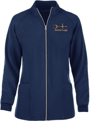 Mandarin Collar Winter Scrub Jacket