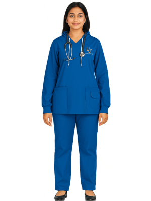 Winter Medical Hoodie Set