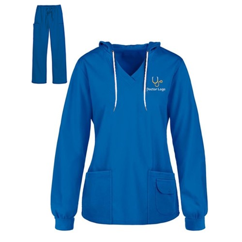 Winter Medical Hoodie Set