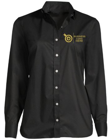 OfficeLuxe Women’s Black Shirt