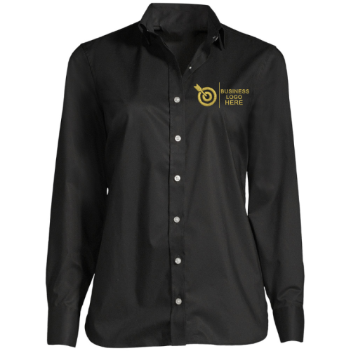 OfficeLuxe Women’s Black Shirt