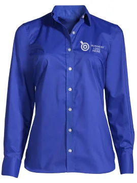 OfficeLuxe Women’s Navy Shirt
