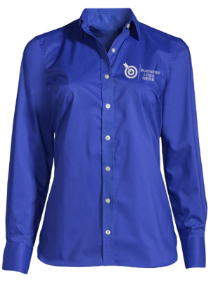 OfficeLuxe Women’s Navy Shirt