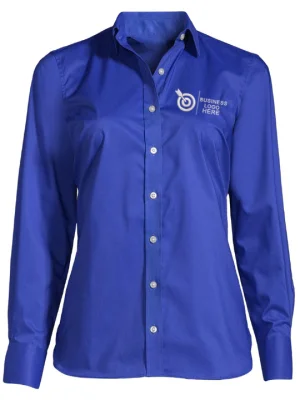 OfficeLuxe Women’s Navy Shirt