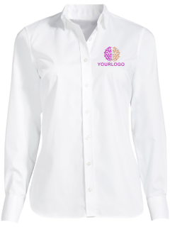 OfficeLuxe Women’s White Shirt