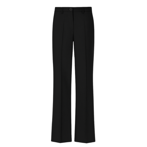 Elite Bootcut Office Pants – Black