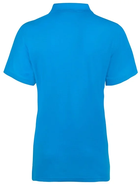 Women Premium Polo T-Shirt Blue