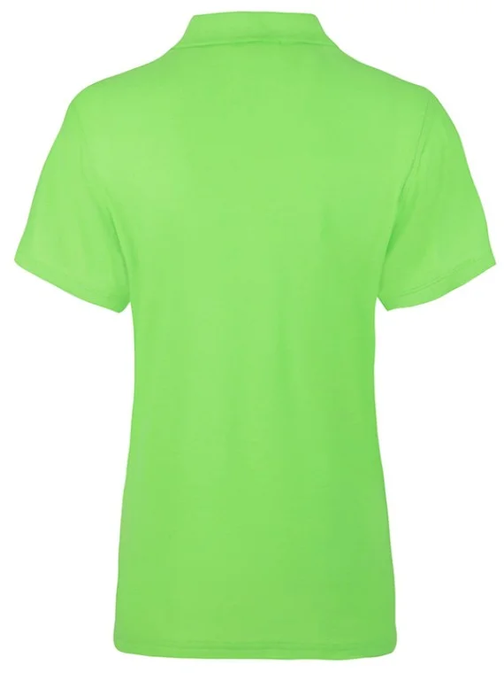 Women Premium Polo T-Shirt Light Green