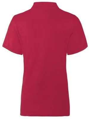 Women's Classic Polo T-Shirt Red Women's Classic Polo T-Shirt Red