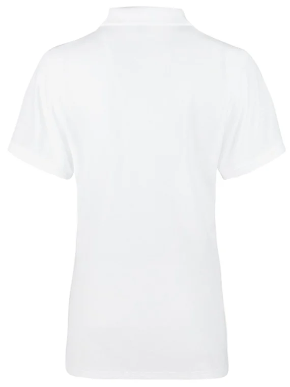 Women Premium Polo T-Shirt White