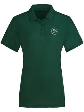 Women's Classic Polo T-Shirt Forest Green