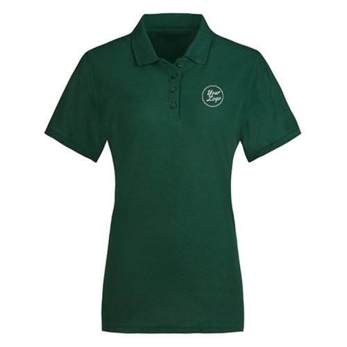 Women's Classic Polo T-Shirt Forest Green