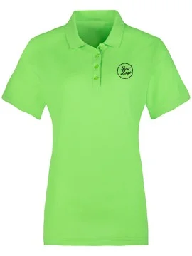 Women Premium Polo T-Shirt Light Green