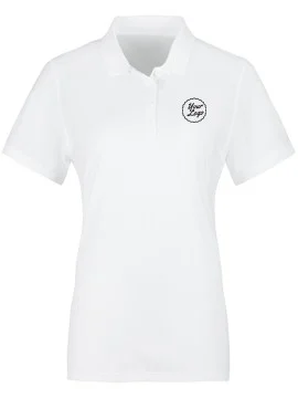 Women Premium Polo T-Shirt White