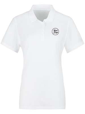 Women Premium Polo T-Shirt White
