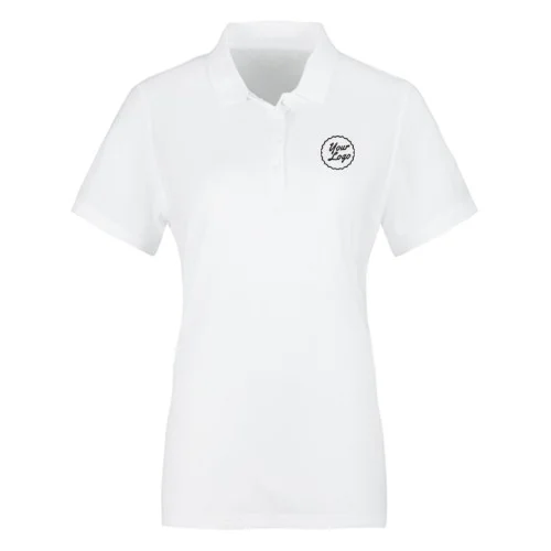 Women Premium Polo T-Shirt White