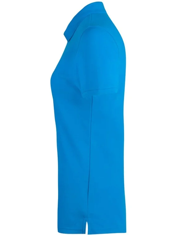 Women Premium Polo T-Shirt Blue