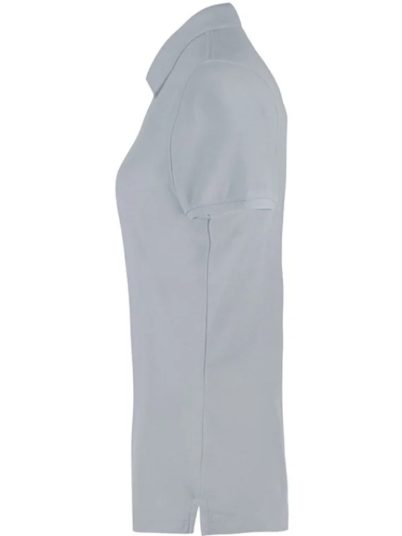 Women Premium Polo T-Shirt Gray