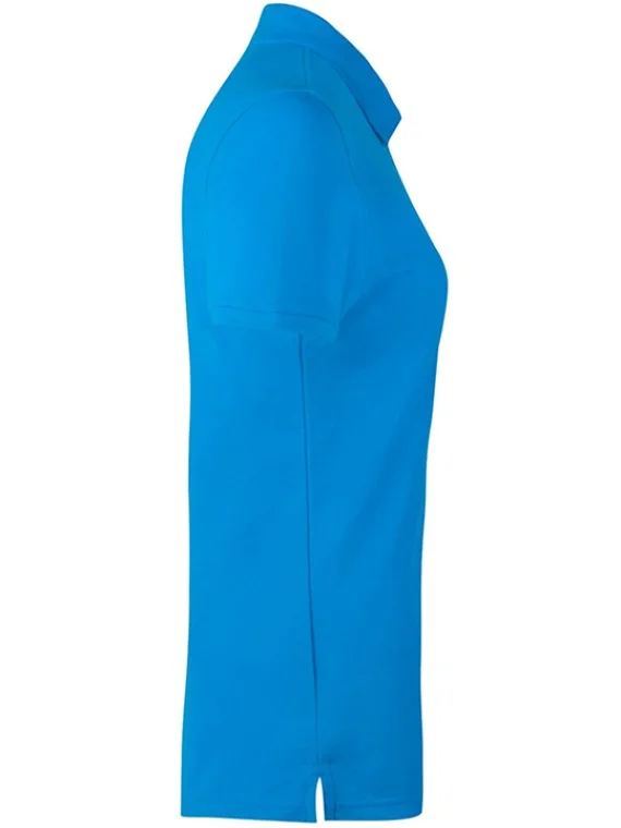 Women Premium Polo T-Shirt Blue